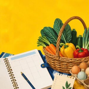 Planner y lista de compras